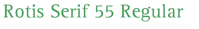 Rotis Serif 55 Regular